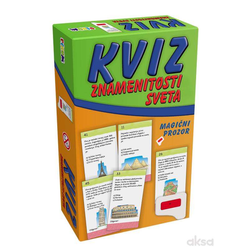 Pikom kviz znamenitosti sveta 9+