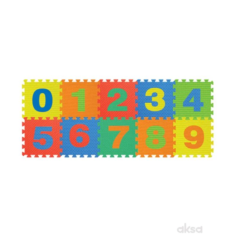 Podne puzzle brojevi 0-9