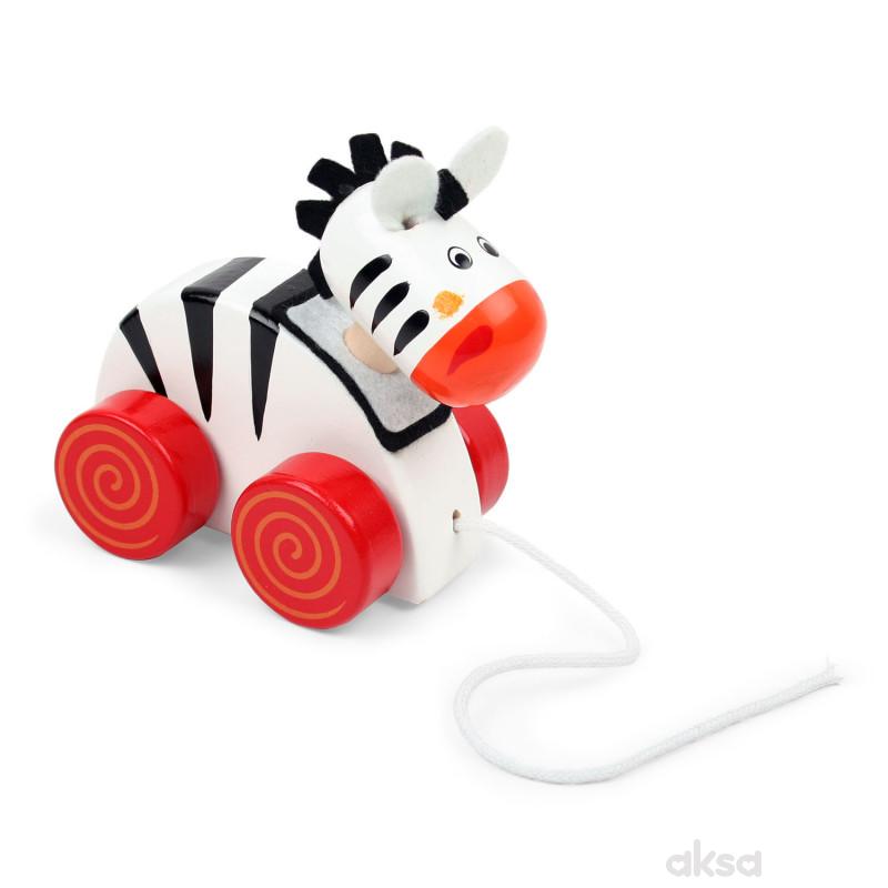 Pino igračka na povlačenje - ZEBRA