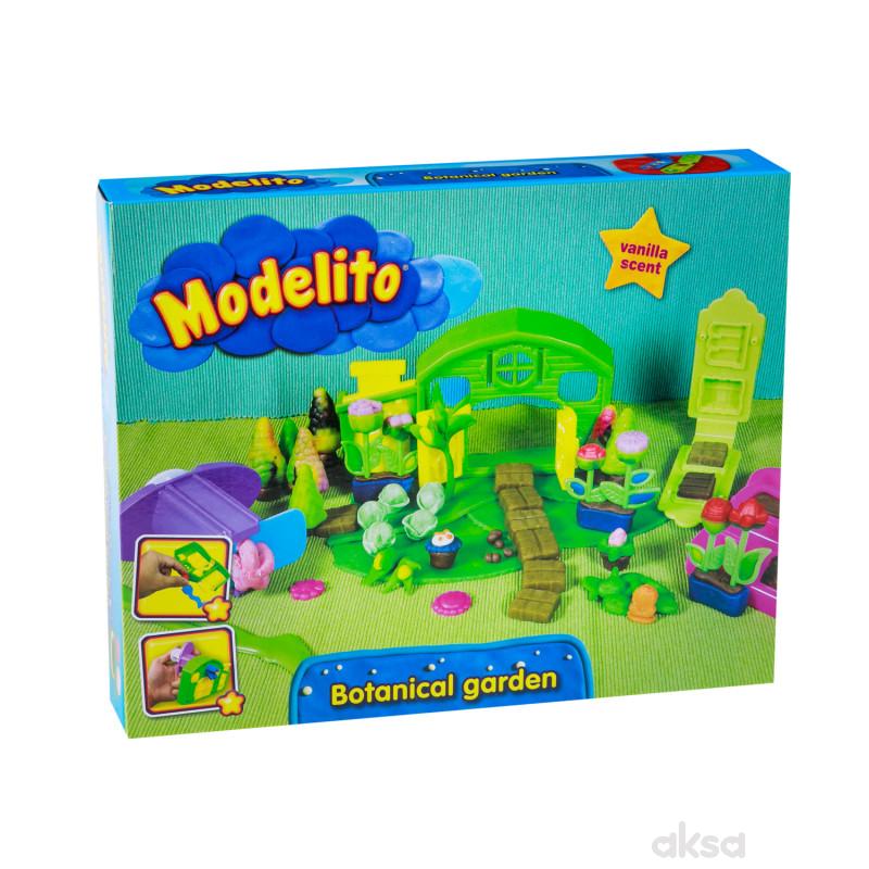 Modelito, plastelin set bašta