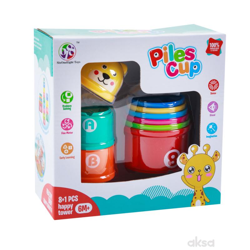 Hk Mini igračka kupice za slaganje