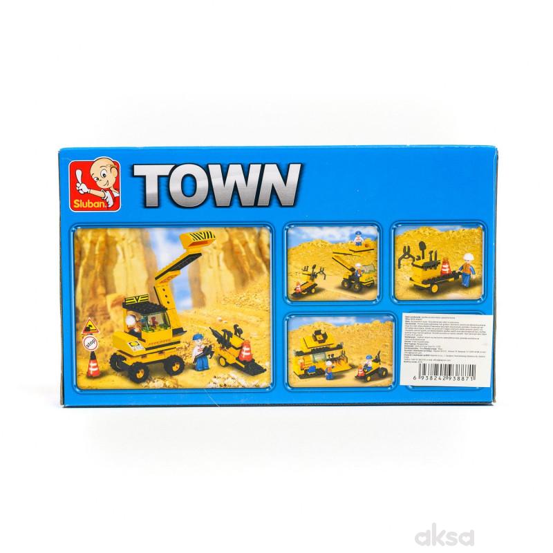 Sluban kocke, bager, 106 kom