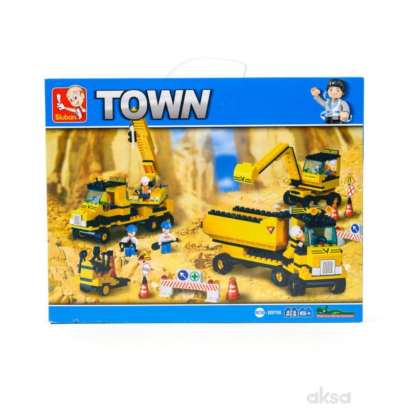 Sluban kocke, gradilište, 474 kom