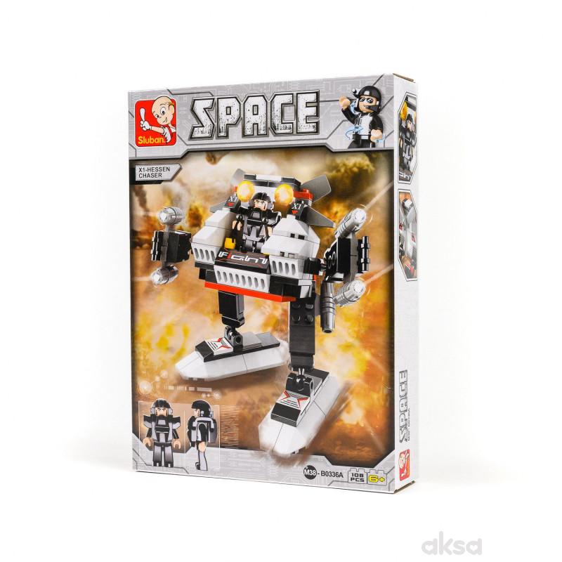 Sluban kocke, X1 robot, 108 kom