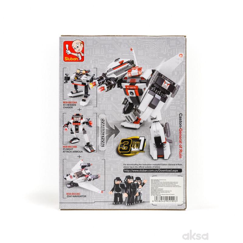 Sluban kocke, X1 robot, 108 kom
