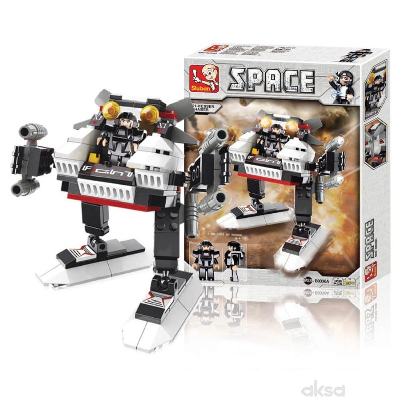 Sluban kocke, X1 robot, 108 kom