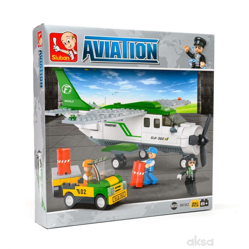 Sluban kocke, transportni avion, 251 kom