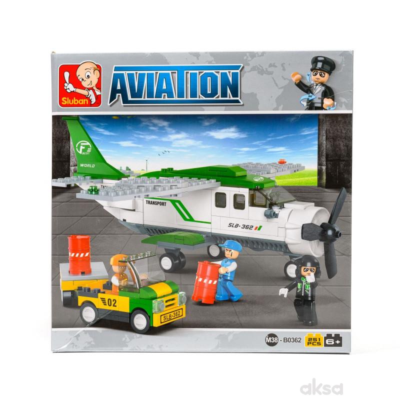 Sluban kocke, transportni avion, 251 kom