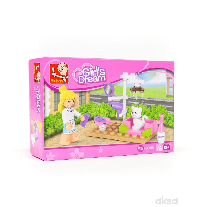 Sluban kocke, salon za ljubimce, 36 kom