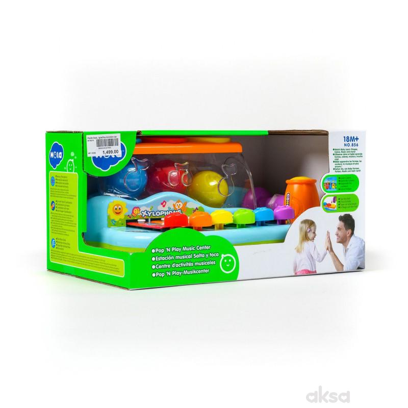 Huile toys, igračka,ksilofon sa lopticama
