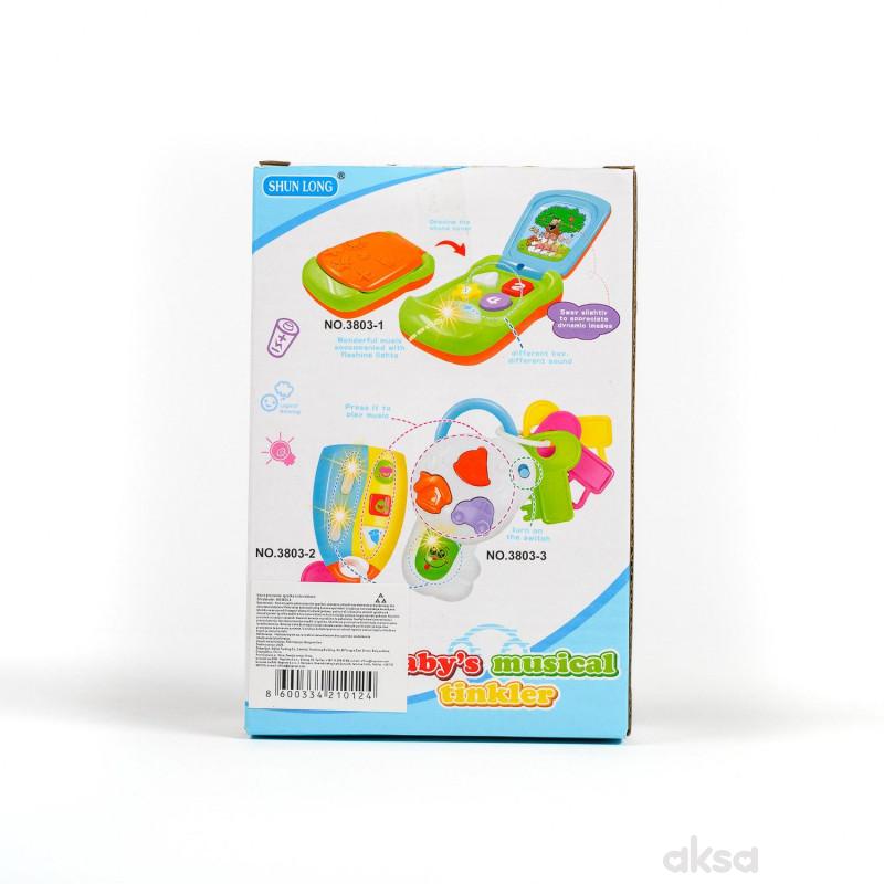 HK Mini igračka muzički ključevi