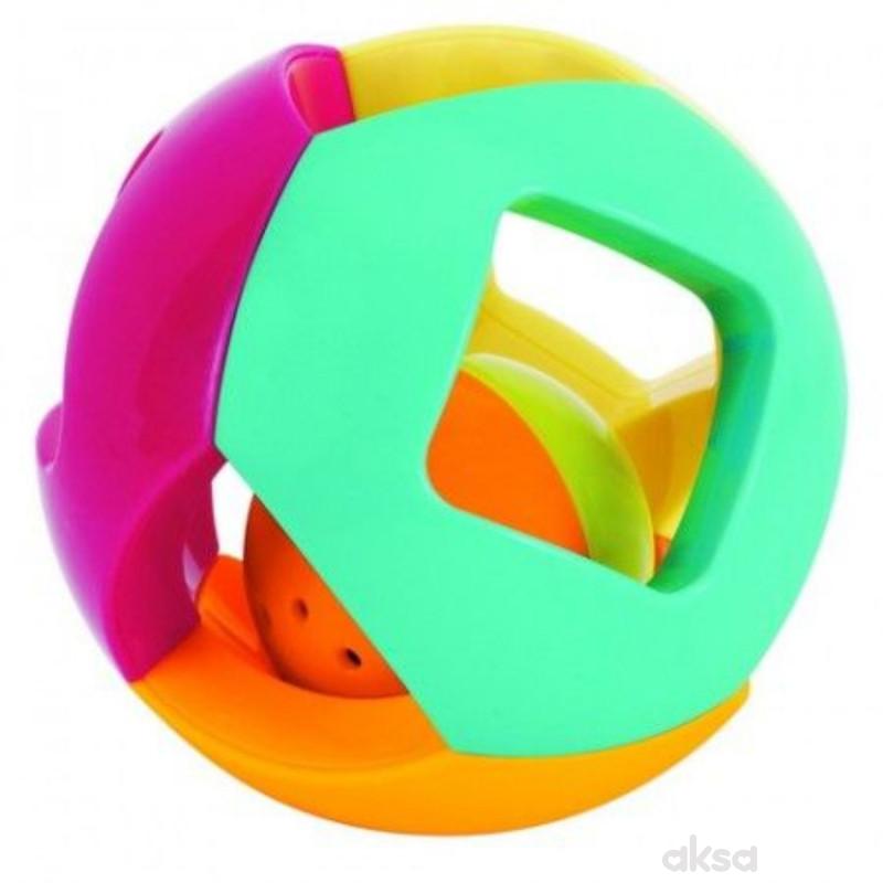 Huile toys, zvečka lopta