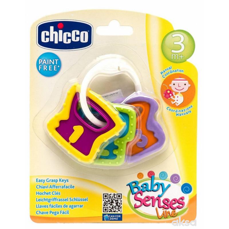 Chicco zvečka glodalica Ključevi