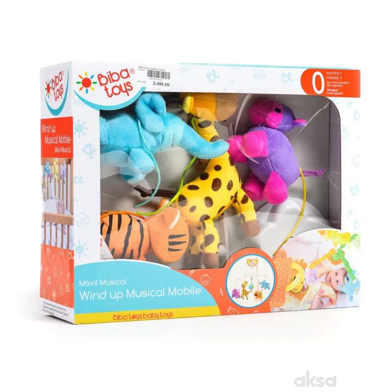 Biba Toys muzička vrteška zanimljiva džungla