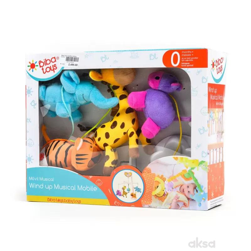 Biba Toys muzička vrteška zanimljiva džungla