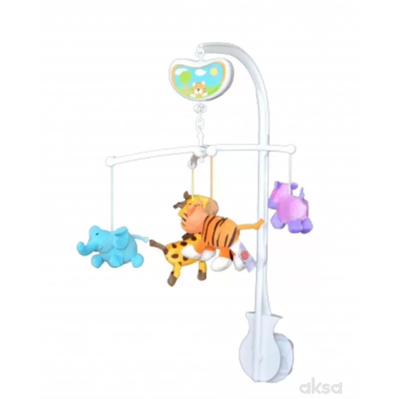 Biba Toys muzička vrteška zanimljiva džungla