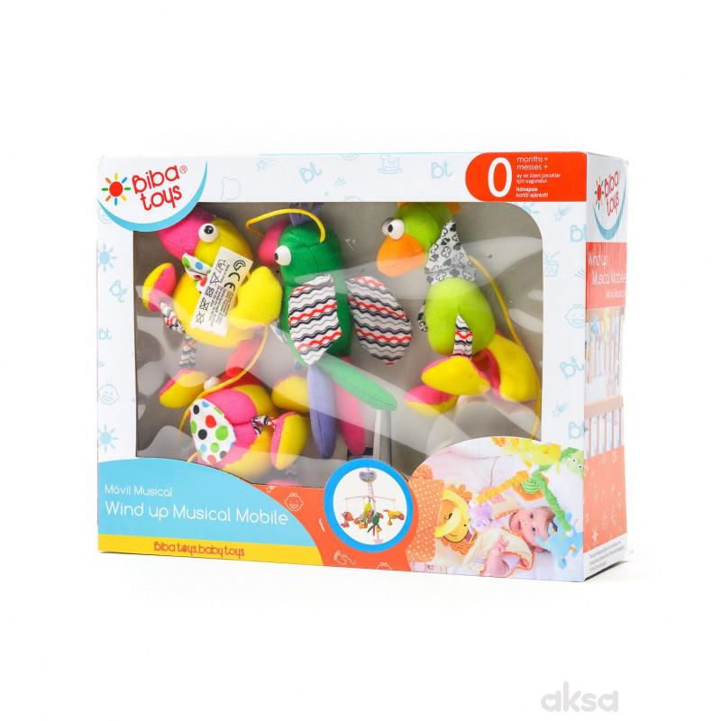 Biba Toys muzička vrteška ptičice