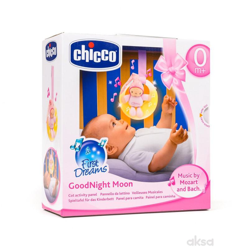 Chicco muzička lampa Uspavani Mesec (fd)-roze