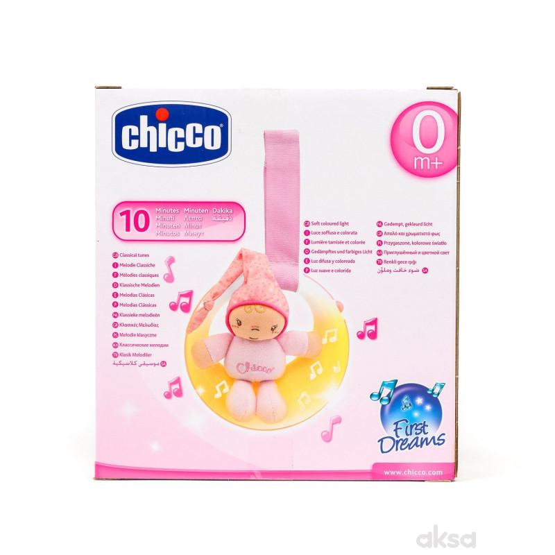 Chicco muzička lampa Uspavani Mesec (fd)-roze