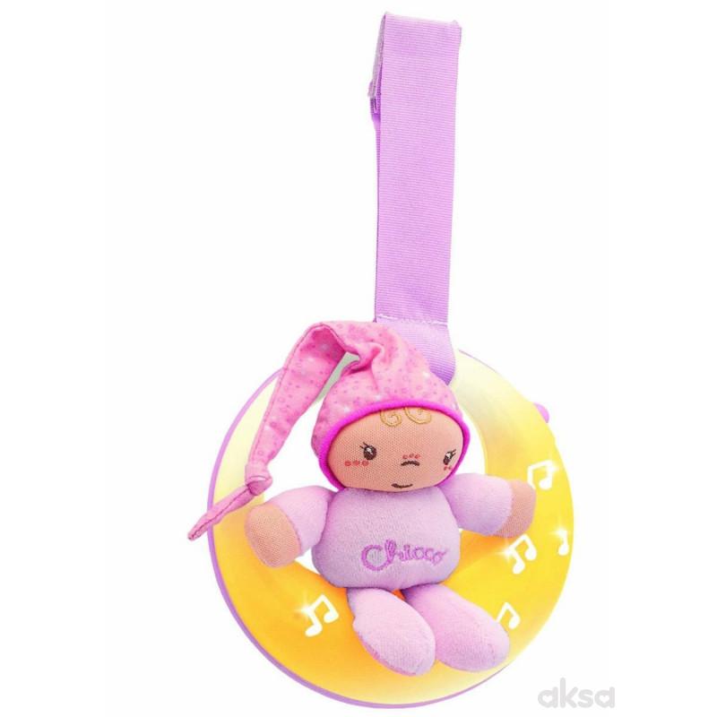 Chicco muzička lampa Uspavani Mesec (fd)-roze