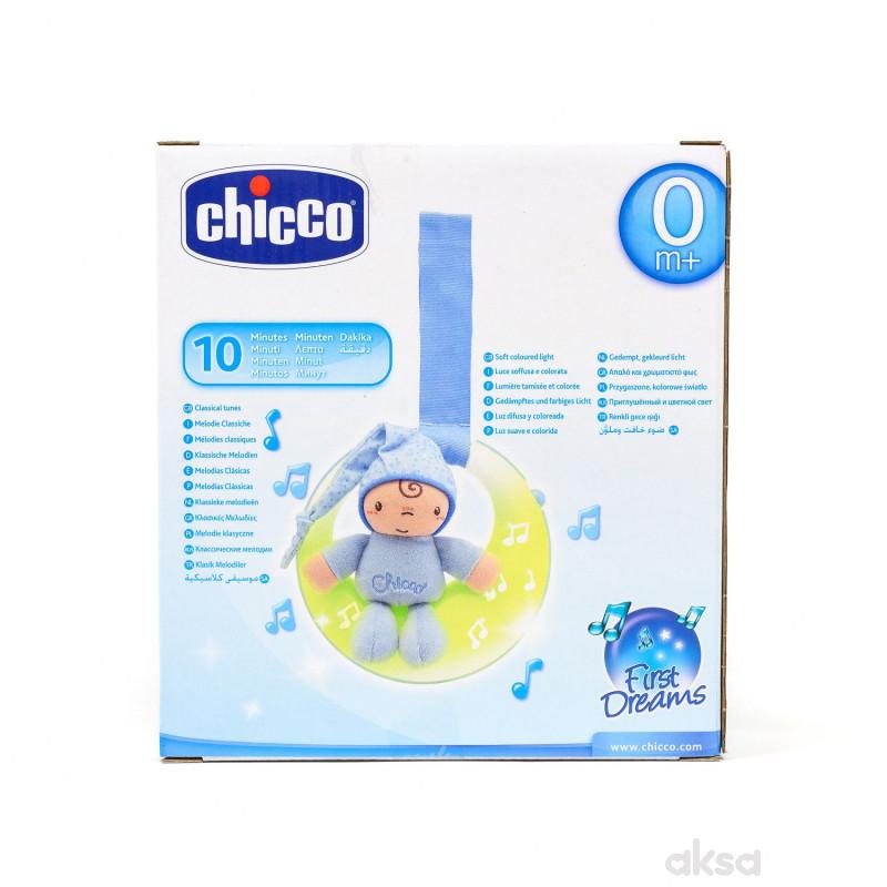 Chicco muzička lampa Uspavani Mesec (fd)-plava