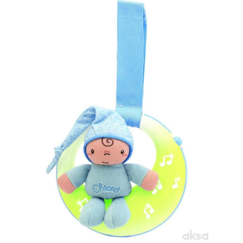 Chicco muzička lampa Uspavani Mesec (fd)-plava