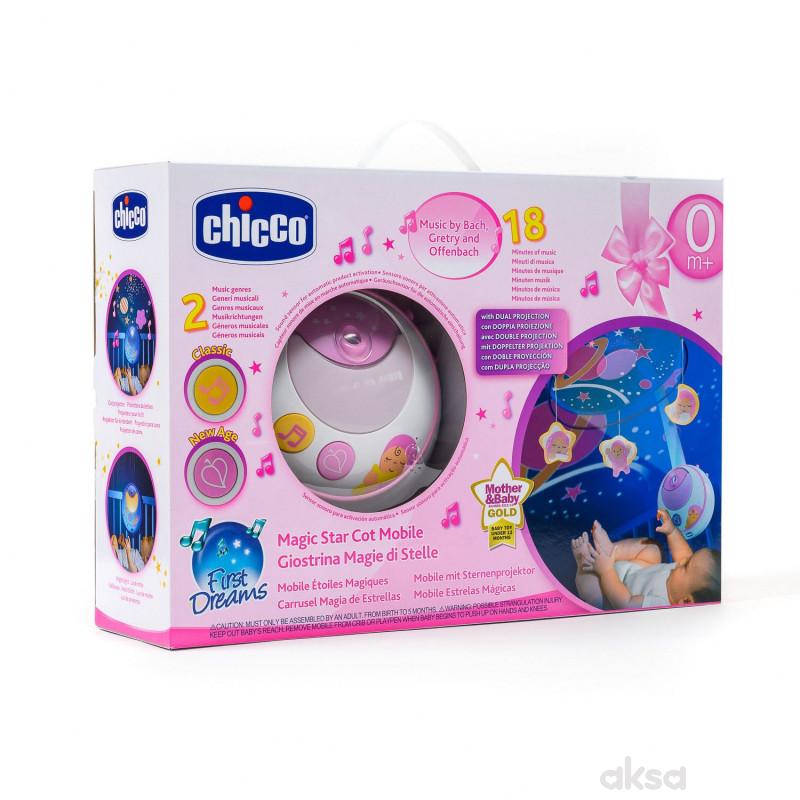 Chicco vrteška Magična zvezda (fd)-roze
