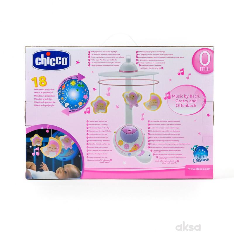 Chicco vrteška Magična zvezda (fd)-roze