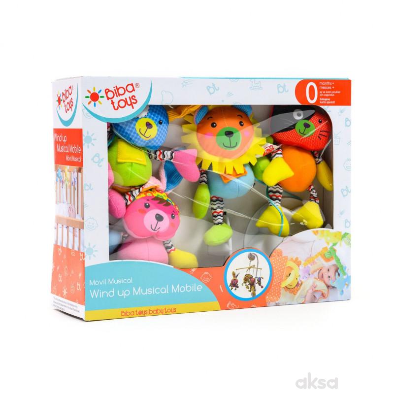 Biba Toys muzička vrteška srećni drugari