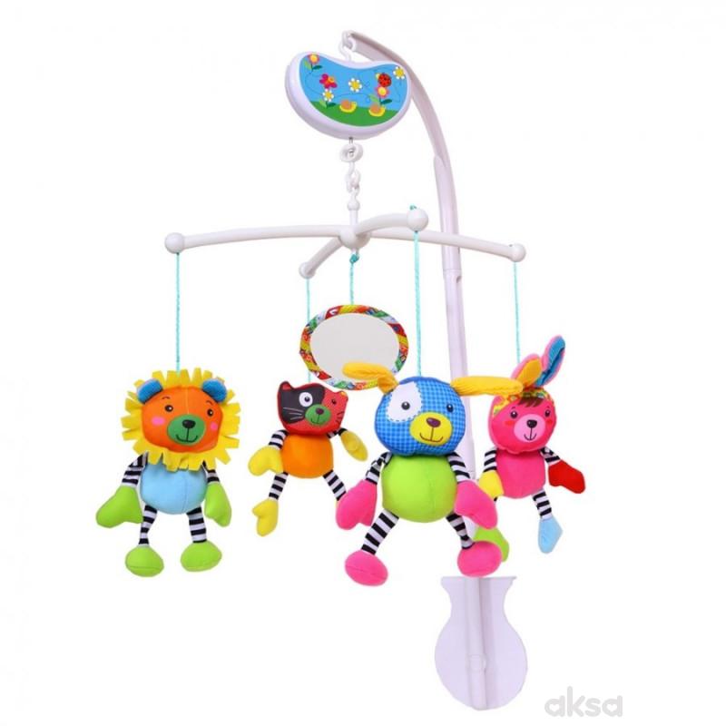 Biba Toys muzička vrteška srećni drugari