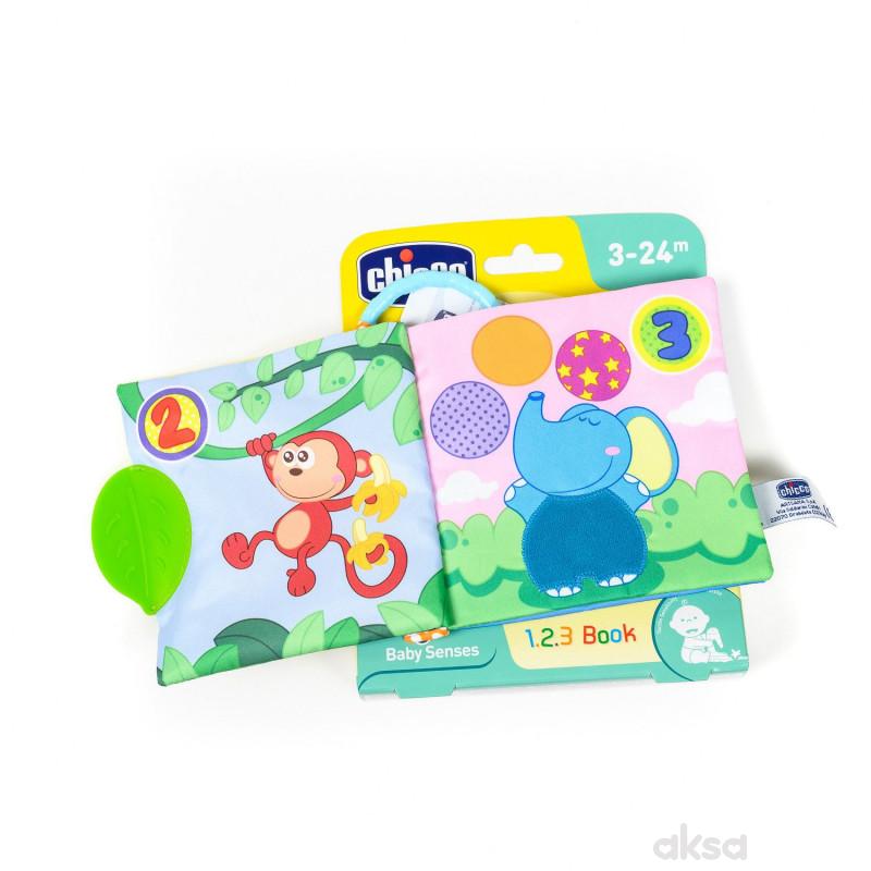 Chicco mekana knjiga 1-2-3