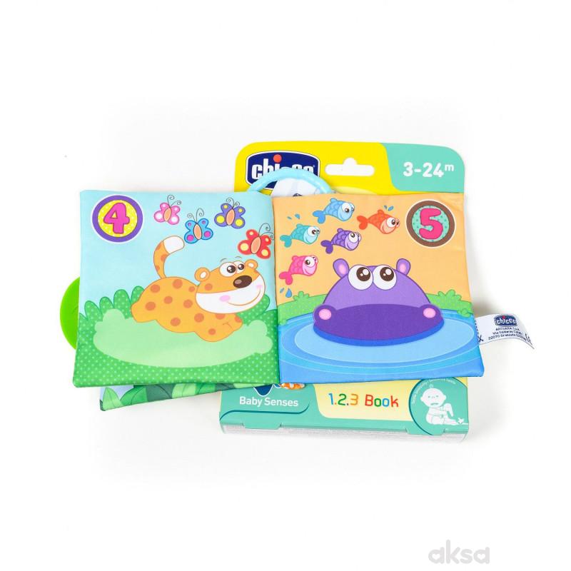 Chicco mekana knjiga 1-2-3