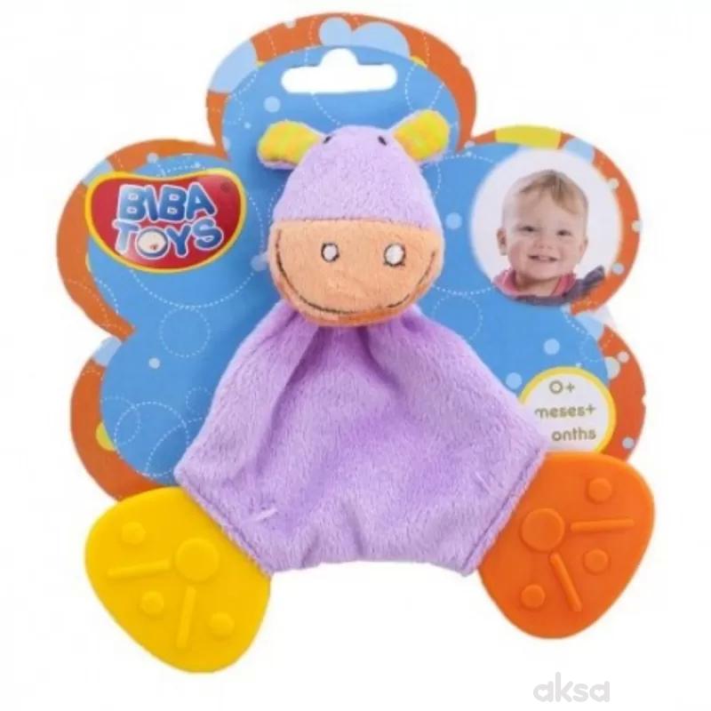 Biba Toys zvečka glodalica - kuca, lav i kravica