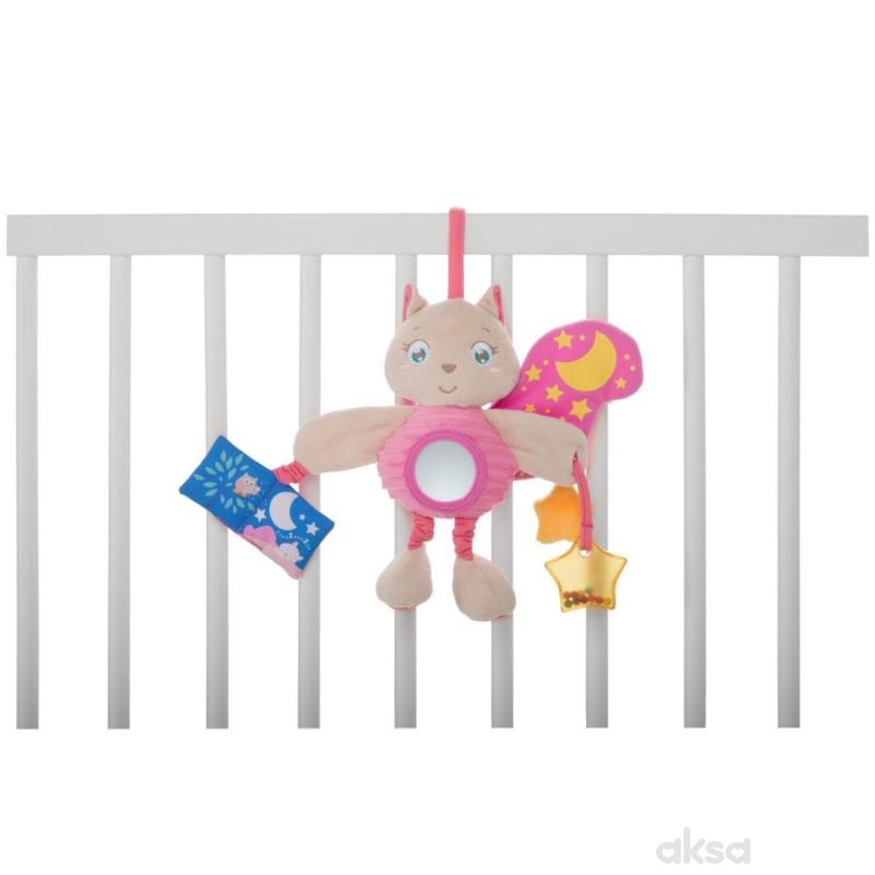 Chicco viseća igračka za krevetac Veverica