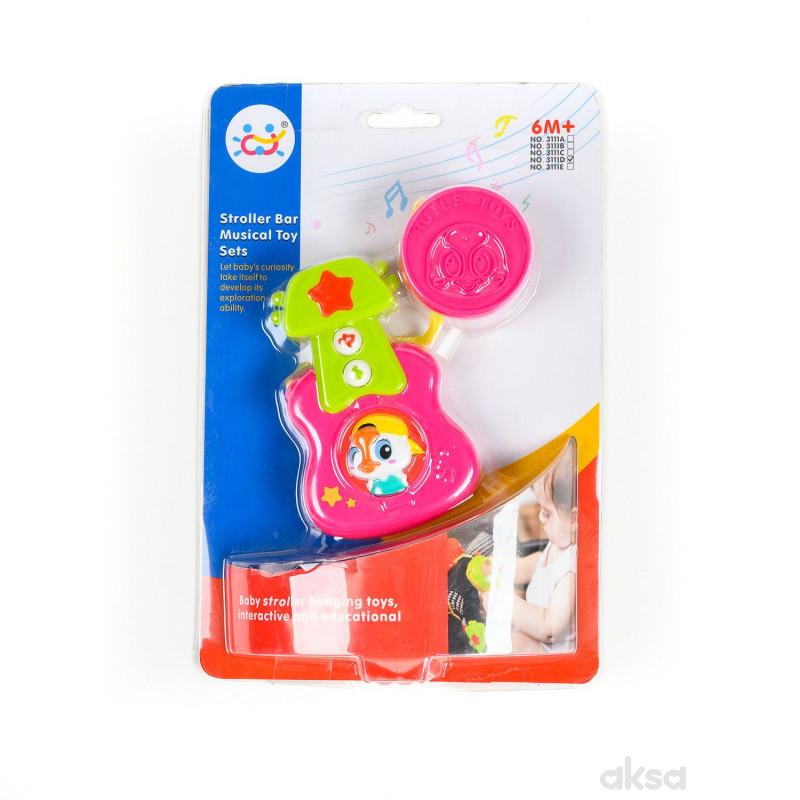 Huile toys muzička igračka za kolica gitara