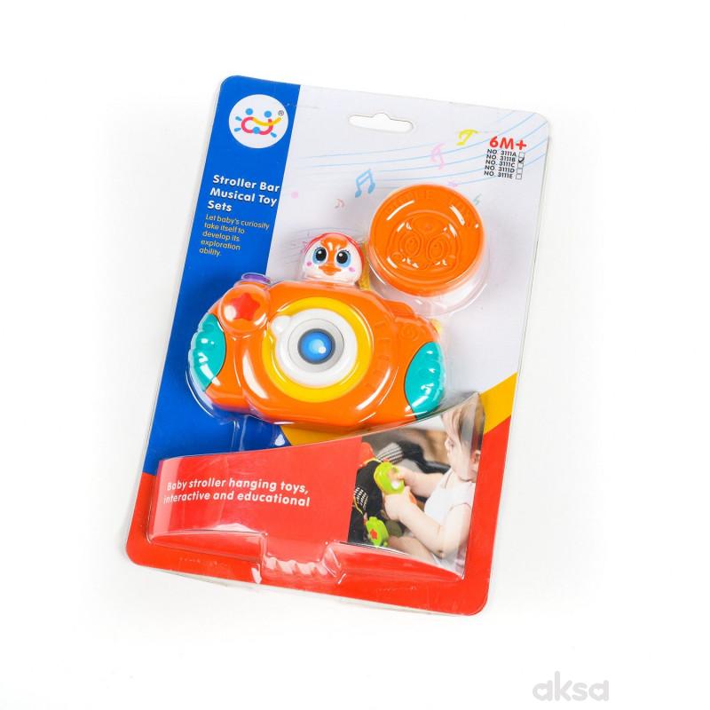 Huile toys muzička igračka za kolica foto-aparat