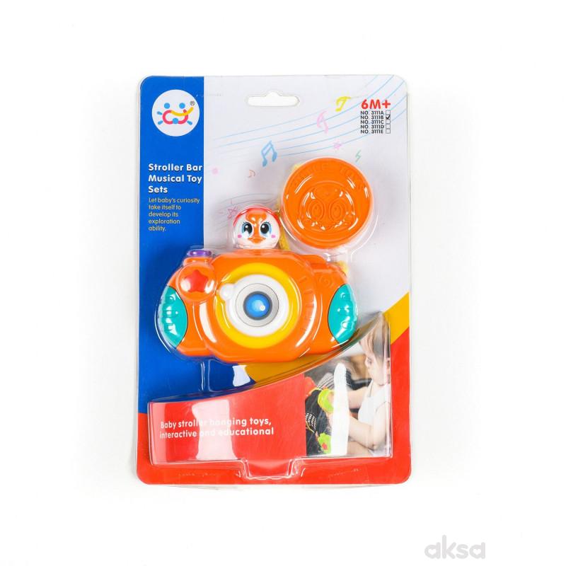 Huile toys muzička igračka za kolica foto-aparat