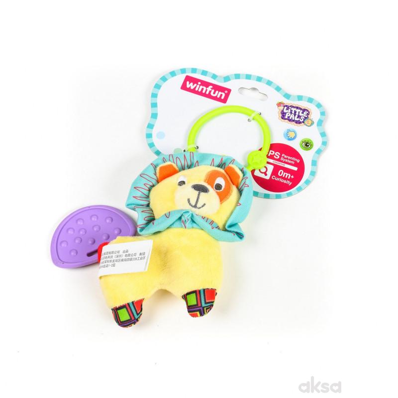 Win Fun igračka zvečka sa glodalicom Lav