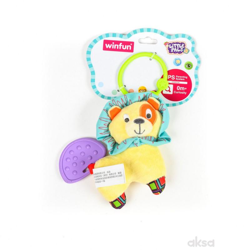 Win Fun igračka zvečka sa glodalicom Lav