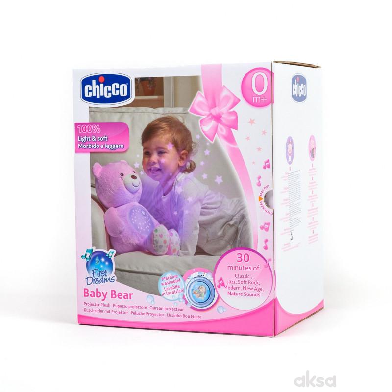 Chicco igračka projektor meda (fd) - roze