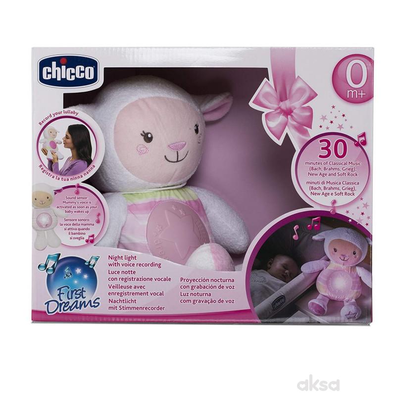 Chicco muzička lampa Uspavana ovčica (fd) - roze