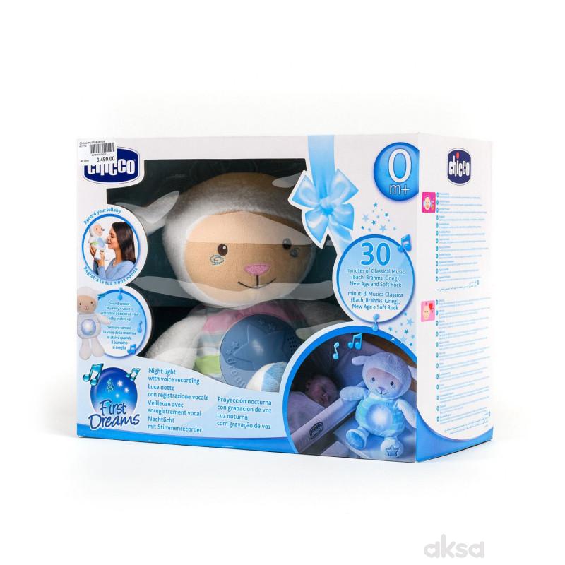 Chicco muzička lampa Uspavana ovčica (fd) - plava