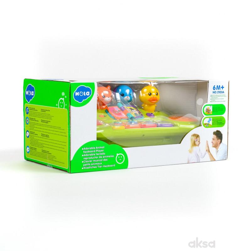 Huile toys igračka klavijatura sa životinjama