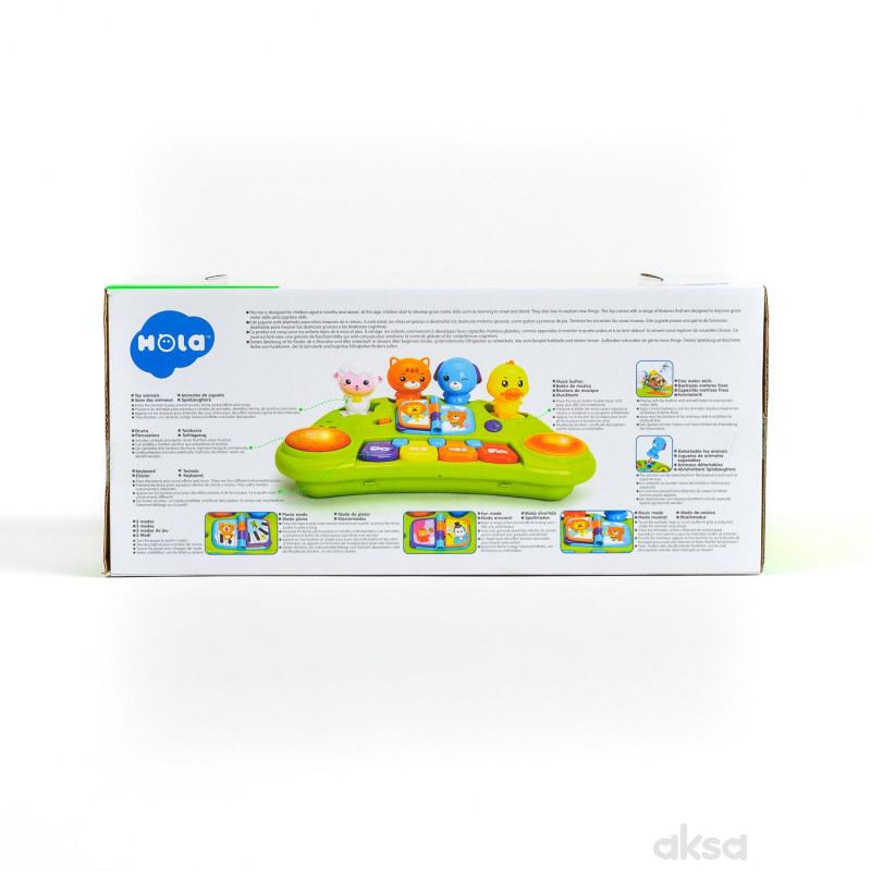 Huile toys igračka klavijatura sa životinjama