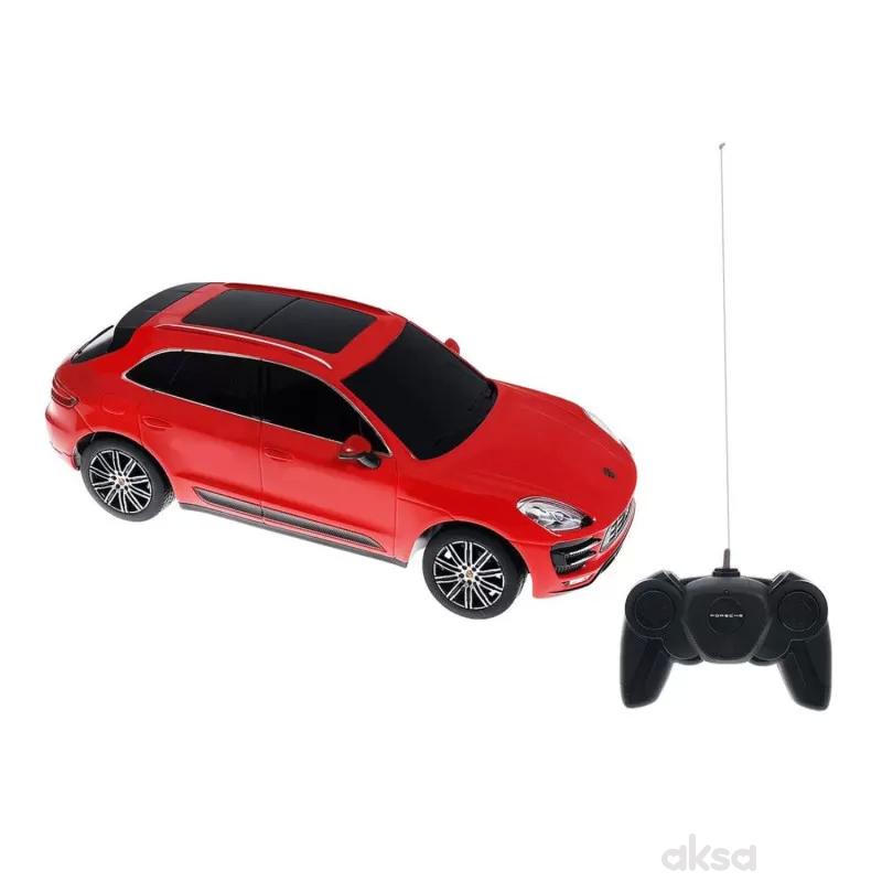 Rastar RC auto Porsche Macan Turbo 1:24 -crv, žut