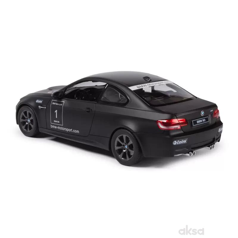 Rastar RC BMW M3 sa volanom 1:14 - crn, bel