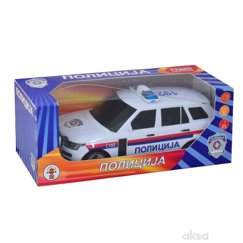 Automobil R/C Policija Sr Sa Zvucnim I Svetlom