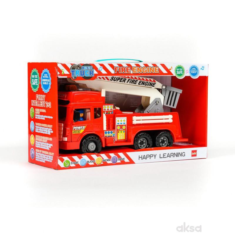 HK Mini igračka frikcioni kamion - vatrogasac,veći