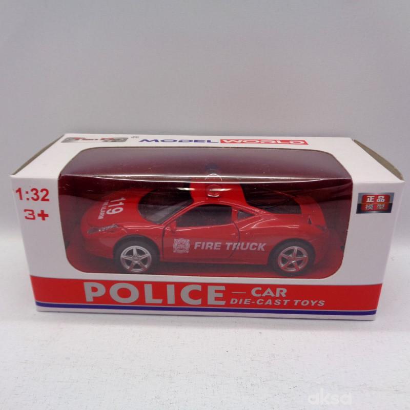 HK Mini igračka, automobil 1:32 - policija