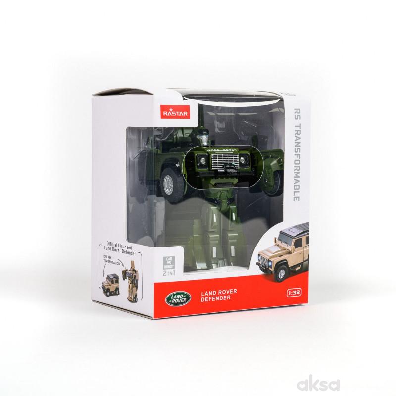 Rastar auto Land Rover Defender Transformable 1/32